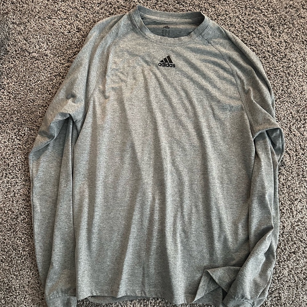 Adidas Gray Men’s Long sleeve